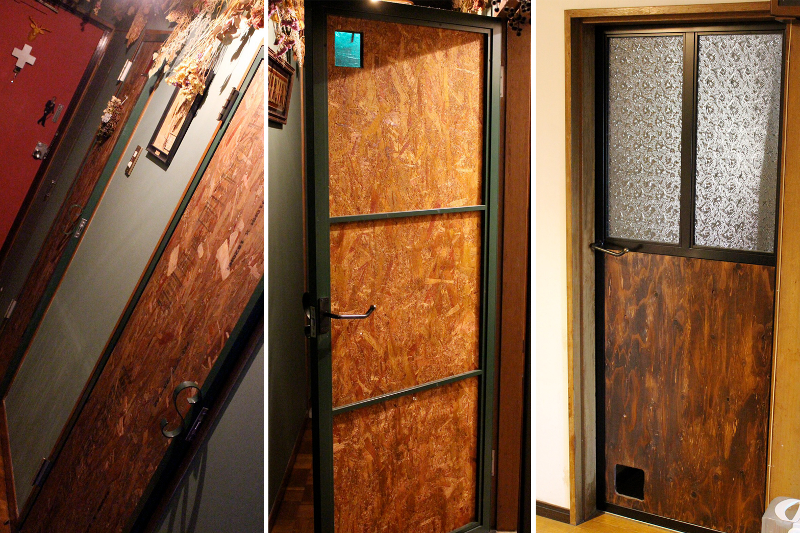 ドア -BAR風- | 建築金物・装飾金物 などの製作はナルセ金属